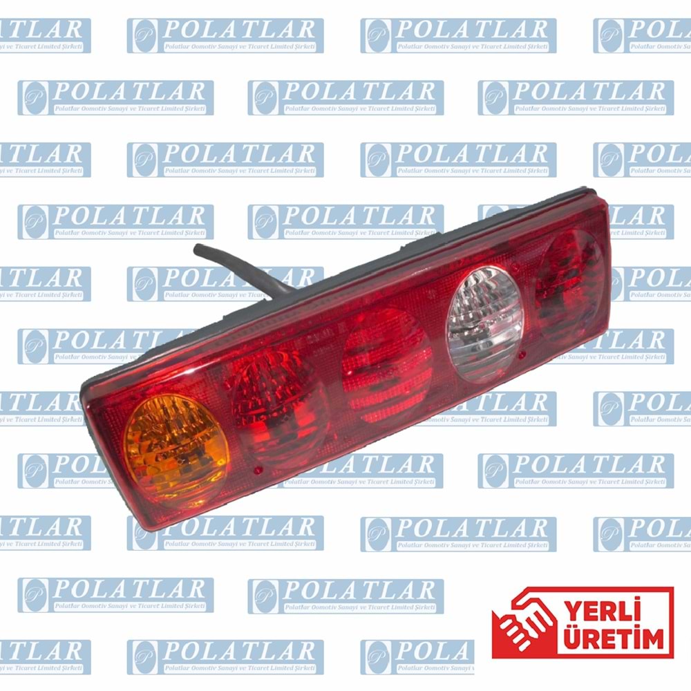 HİNO FB112 STOP LAMBASI 5 MERCEKLİ KABLOLU (41*12.5 CM)