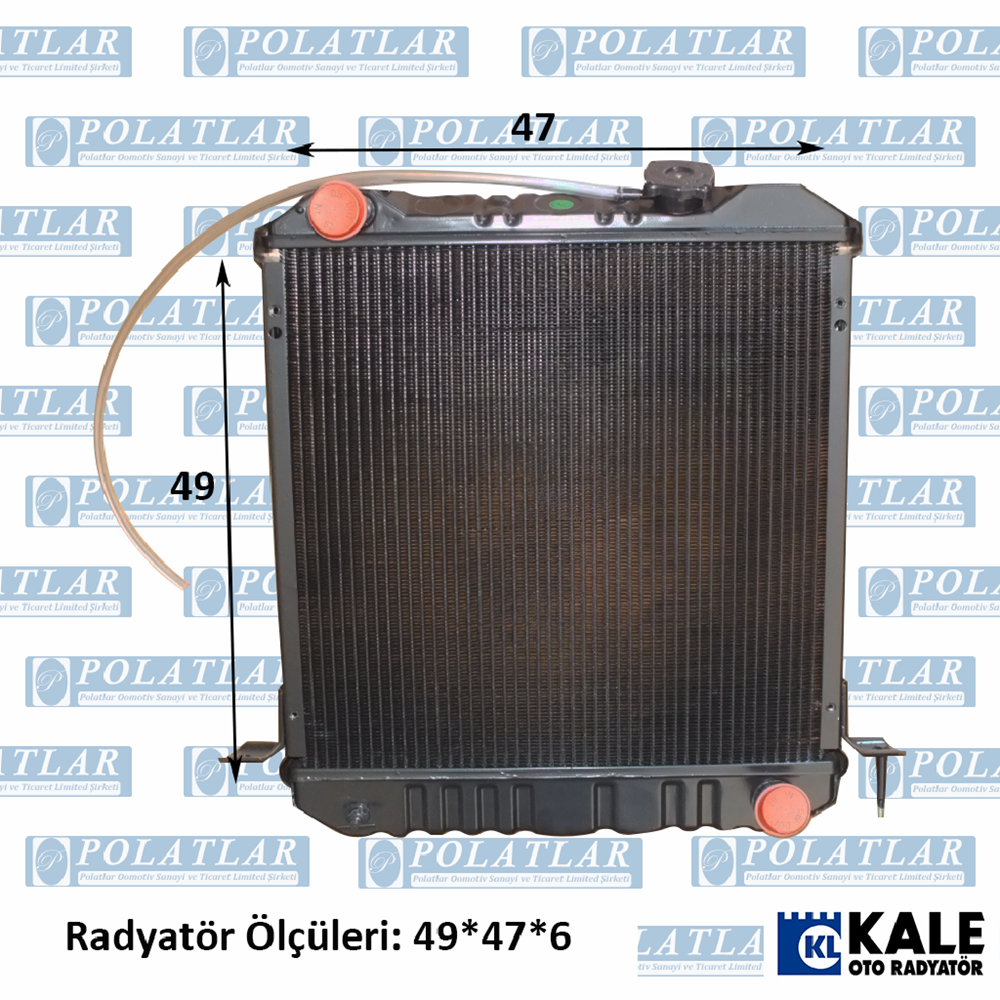ISUZU NKR 13 MOTOR 4JB1 SU RADYATÖR KOMPLE (2Lİ PA)