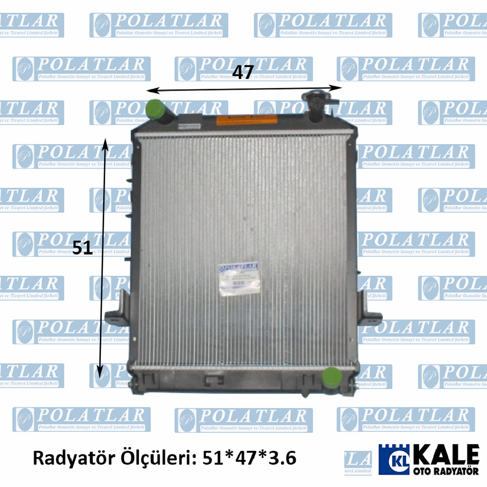 ISUZU NLR MOTOR SU RADYATÖR KOMPLE (3,5 TON) 387016972001