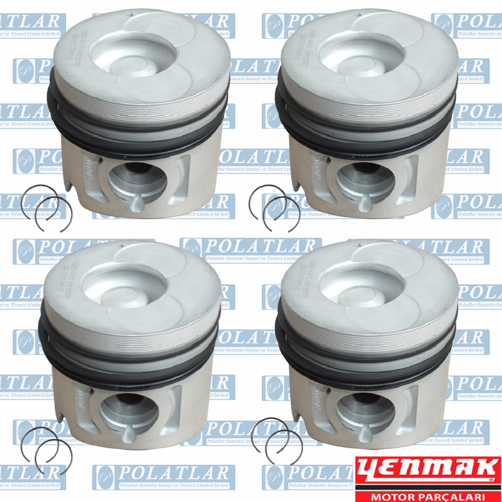 ISUZU NKR 55 MOTOR 4JB1 PİSTON SEGMANLI TK (NKR 71 YM) 04385