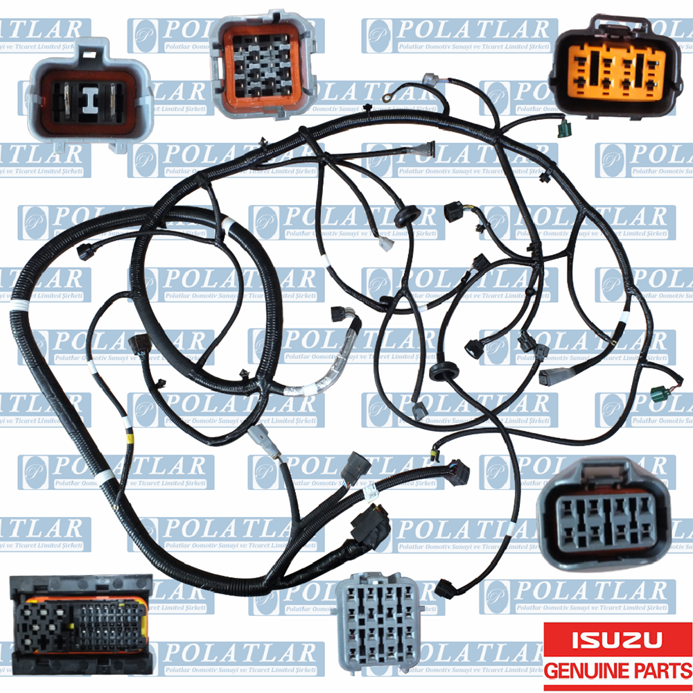 ISUZU NPR 75 MOTOR 4HK1 TESİSAT (ENSTELASYON) E5