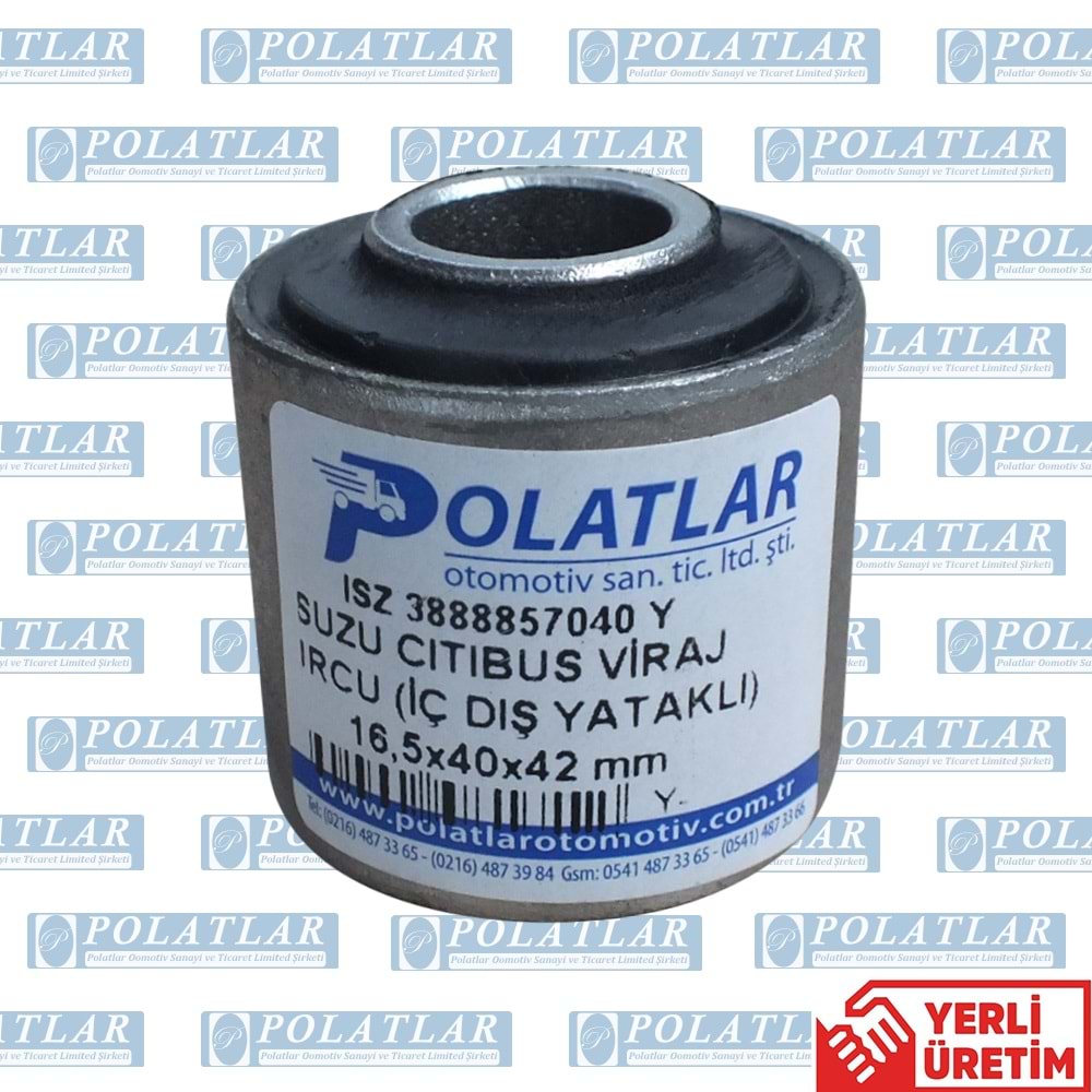 ISUZU CITIBUS VİRAJ BURCU BÜYÜK (İÇ DIŞ YATAKLI) 16,5x40x42 mm