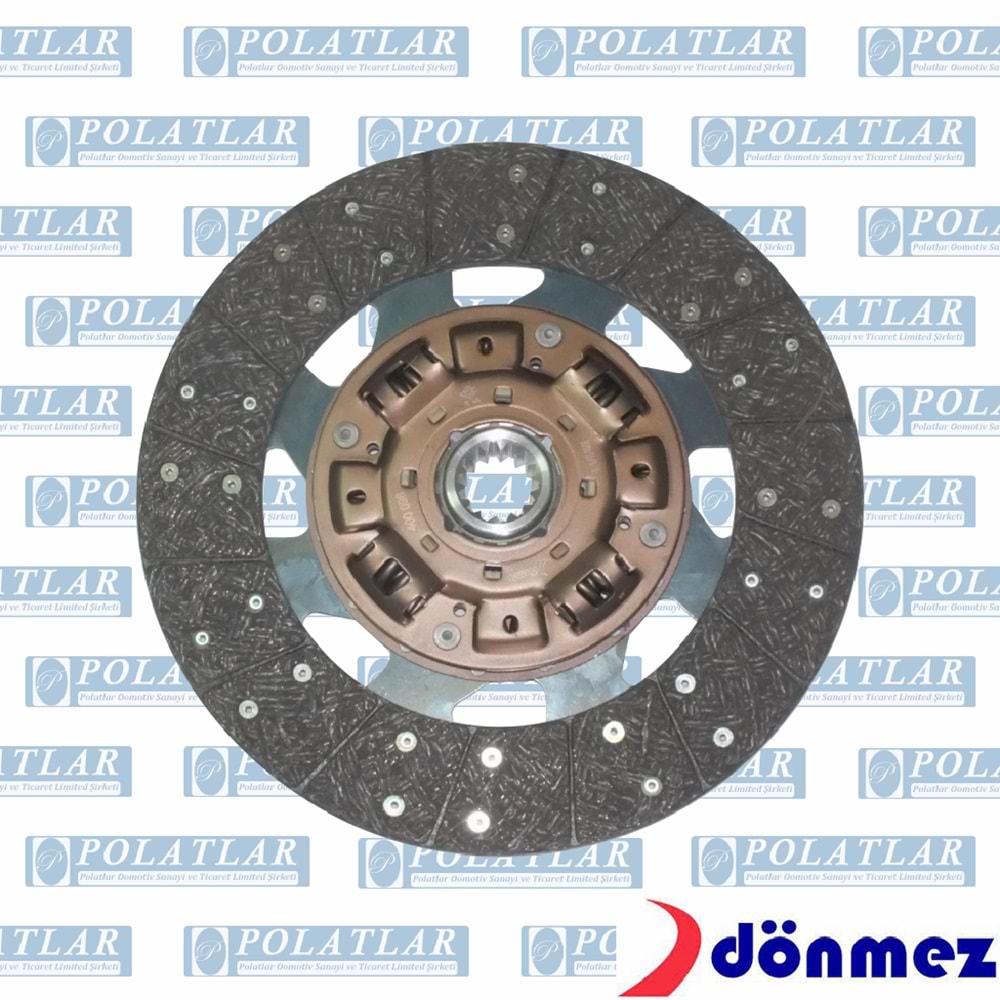 ISUZU NPR 75 DEBRİYAJ BALATA 14 DİŞ 33CM KISA FREZE