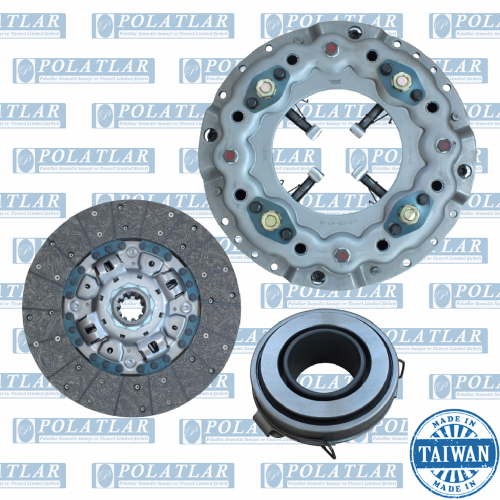 ISUZU TORA DEBRİYAJ BASKI BALATA RULMAN SET 3 LÜ