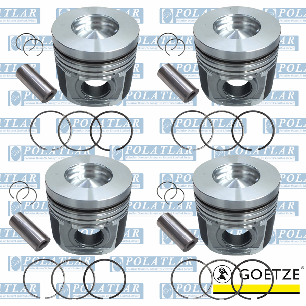 ISUZU NPR 75 MOTOR 4HK1 PİSTON SEGMANLI TK (E4/E5)