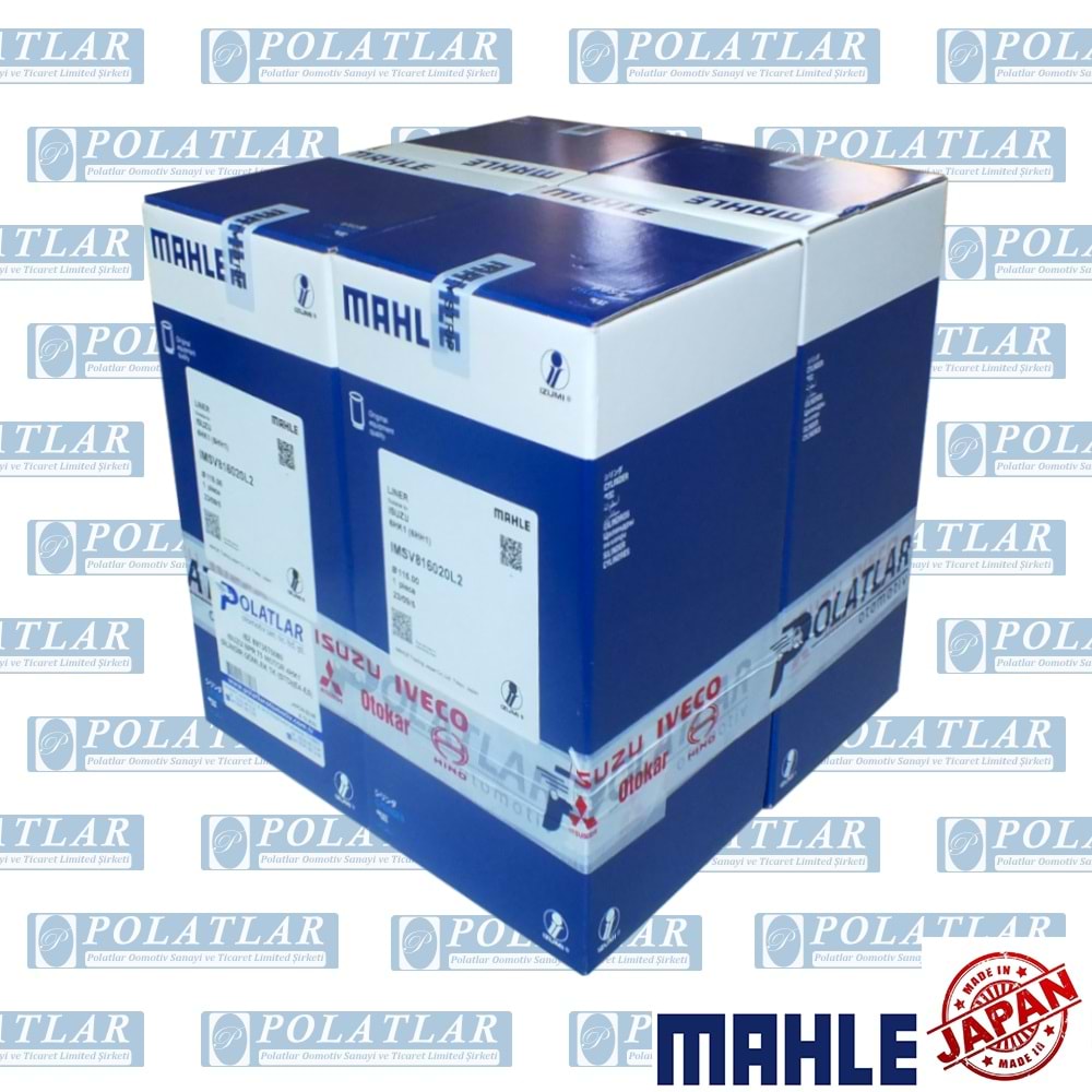 ISUZU NKR 55 MOTOR 4JB1 SİLİNDİR GÖMLEK TK 4LÜ 93 MM