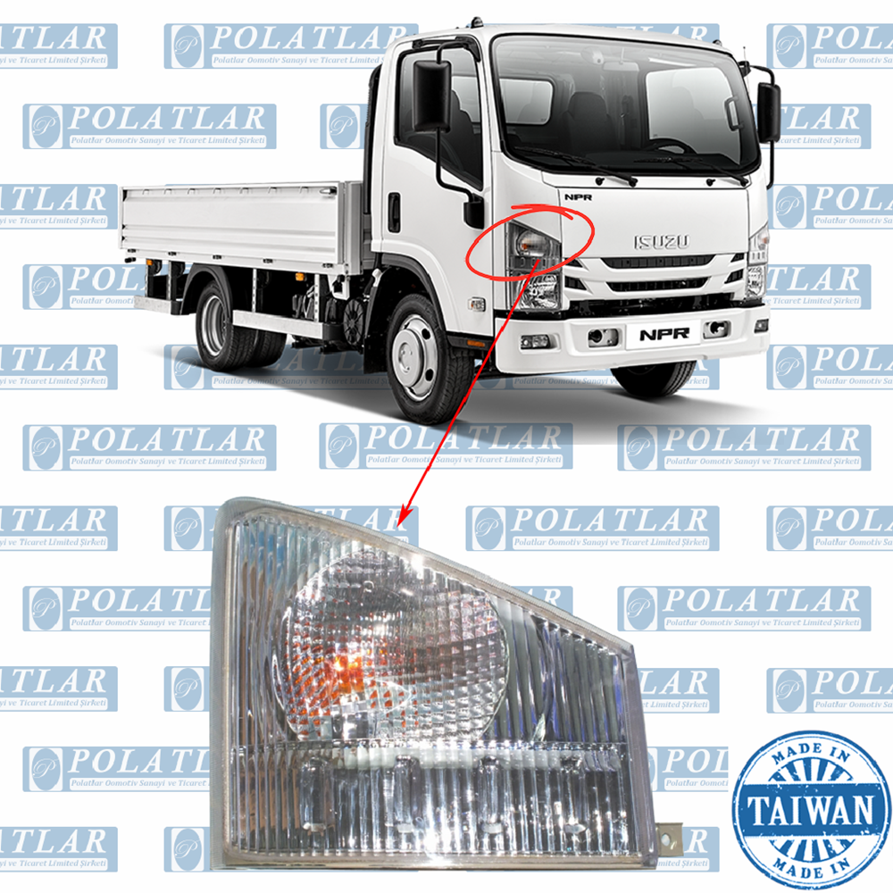ISUZU NPR 75 SİNYAL LAMBASI FAR ÜSTÜ SAĞ