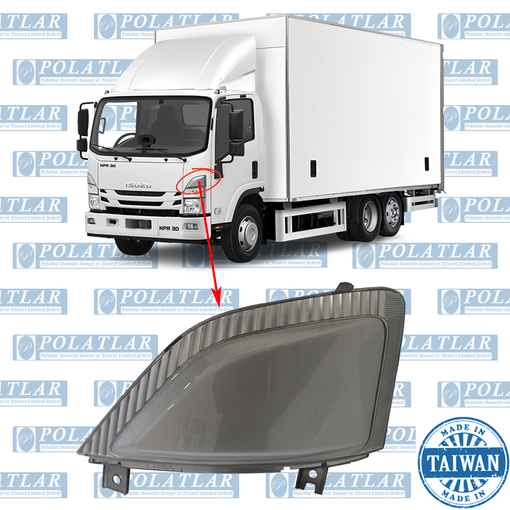 ISUZU NPR 75 SİNYAL ÜSTÜ RADAR KAPAK SOL 2023> E6