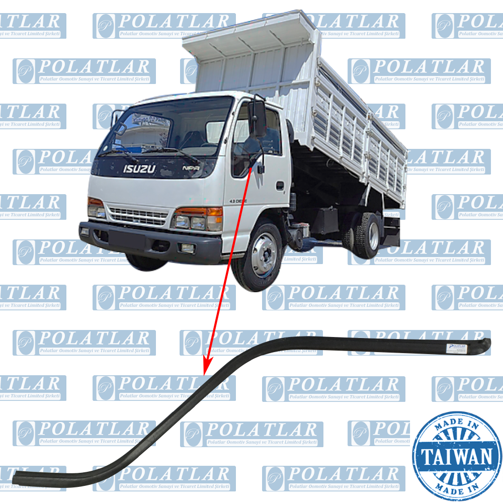 ISUZU NKR 55 KAPI CAM SIYIRICI DIŞ FİTİL SOL (1997-2010)