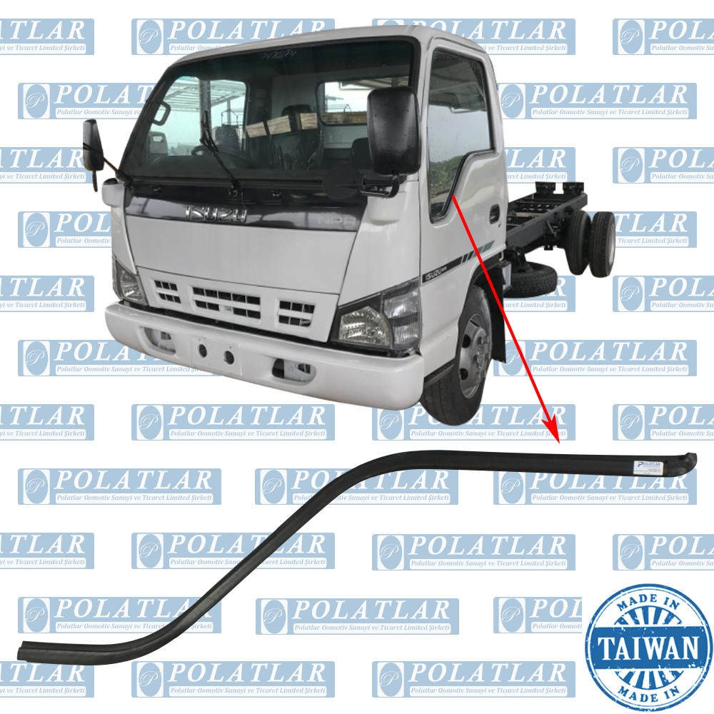 ISUZU NQR 70 KAPI CAM SIYIRICI DIŞ FİTİL SOL (1997-2010)