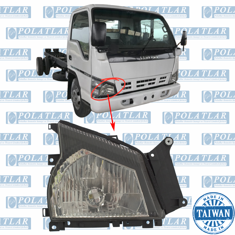 ISUZU NPR 71 FAR REFLEKTÖR SAĞ MOTORSUZ (NKR LOW)