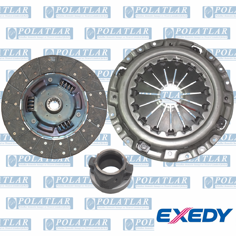 ISUZU NQR 70 DEBRİYAJ BASKI BALATA RULMAN SET(E 3)10 DİŞ