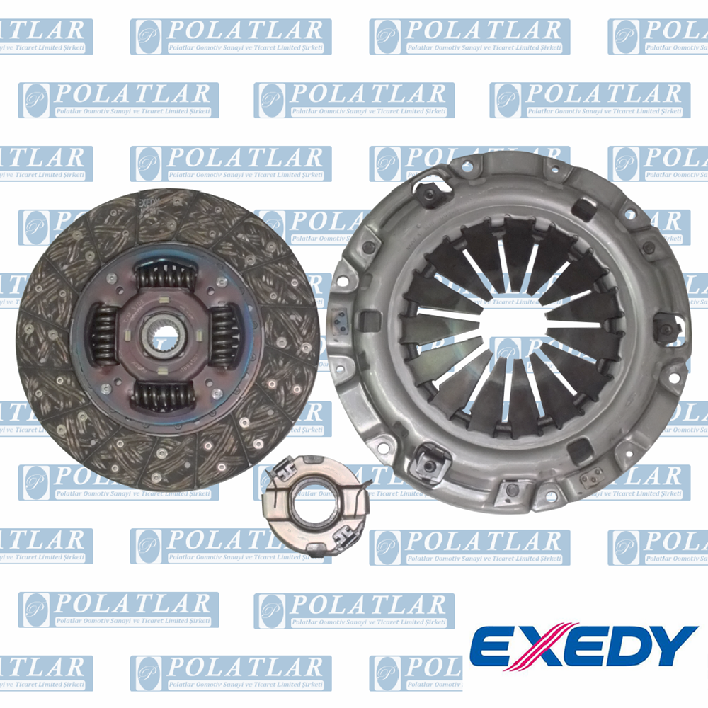 ISUZU D-MAX DEBRİYAJ BASKI BALATA RULMAN SET (2004>012)(ESNEK)