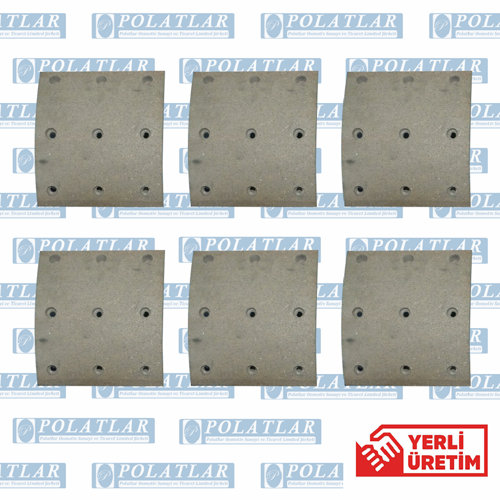 ISUZU NPR 75 FREN BALATA HAVALI (KAMPANA) (15 CM) TK