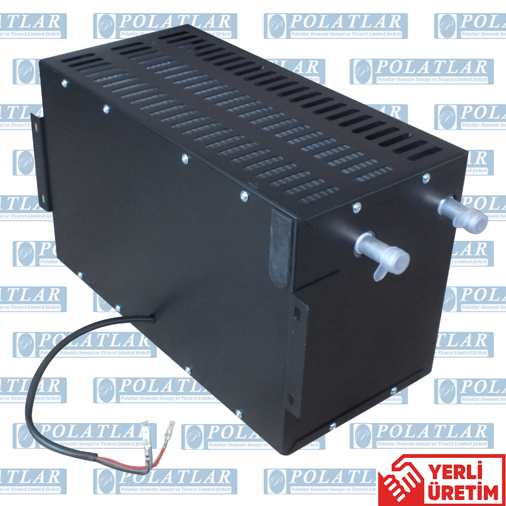 ISUZU CITIBUS/NOVO KOLTUK ALTI KALORİFER 24V (ÇİFTLİ) (40x20x24) YANDAN BORULU