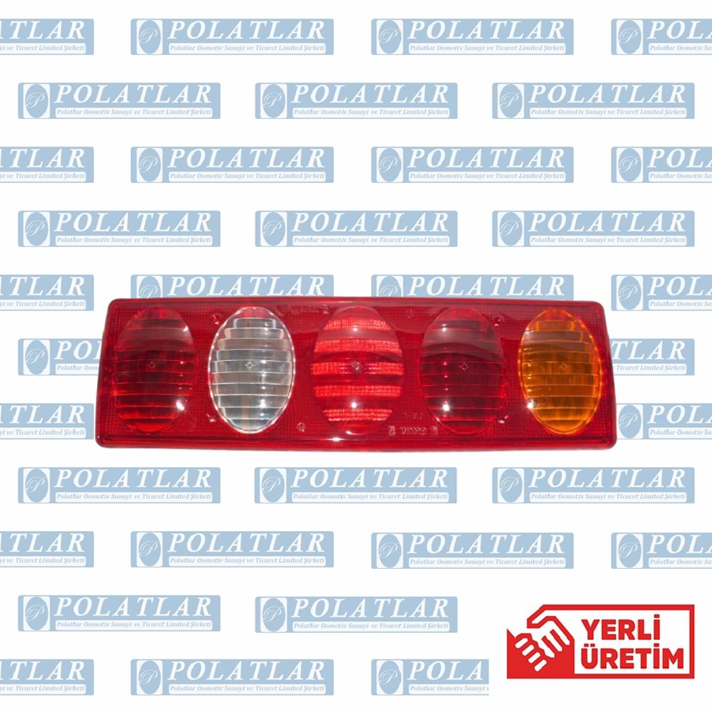 HİNO FB112 STOP LAMBA CAMI MERCEKLİ TİP (41*12.5 CM)