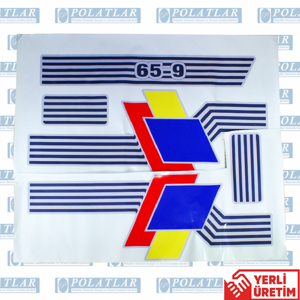 İVECO 65-9 KAPI ÇIKARTMA TAKIM (DECAL)