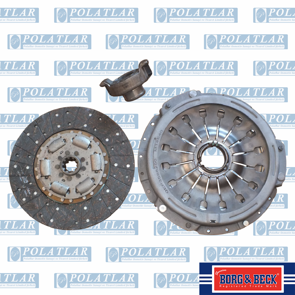 İVECO EUROBUS DEBRİYAJ BASKI BALATA RULMAN SET 3 LÜ
