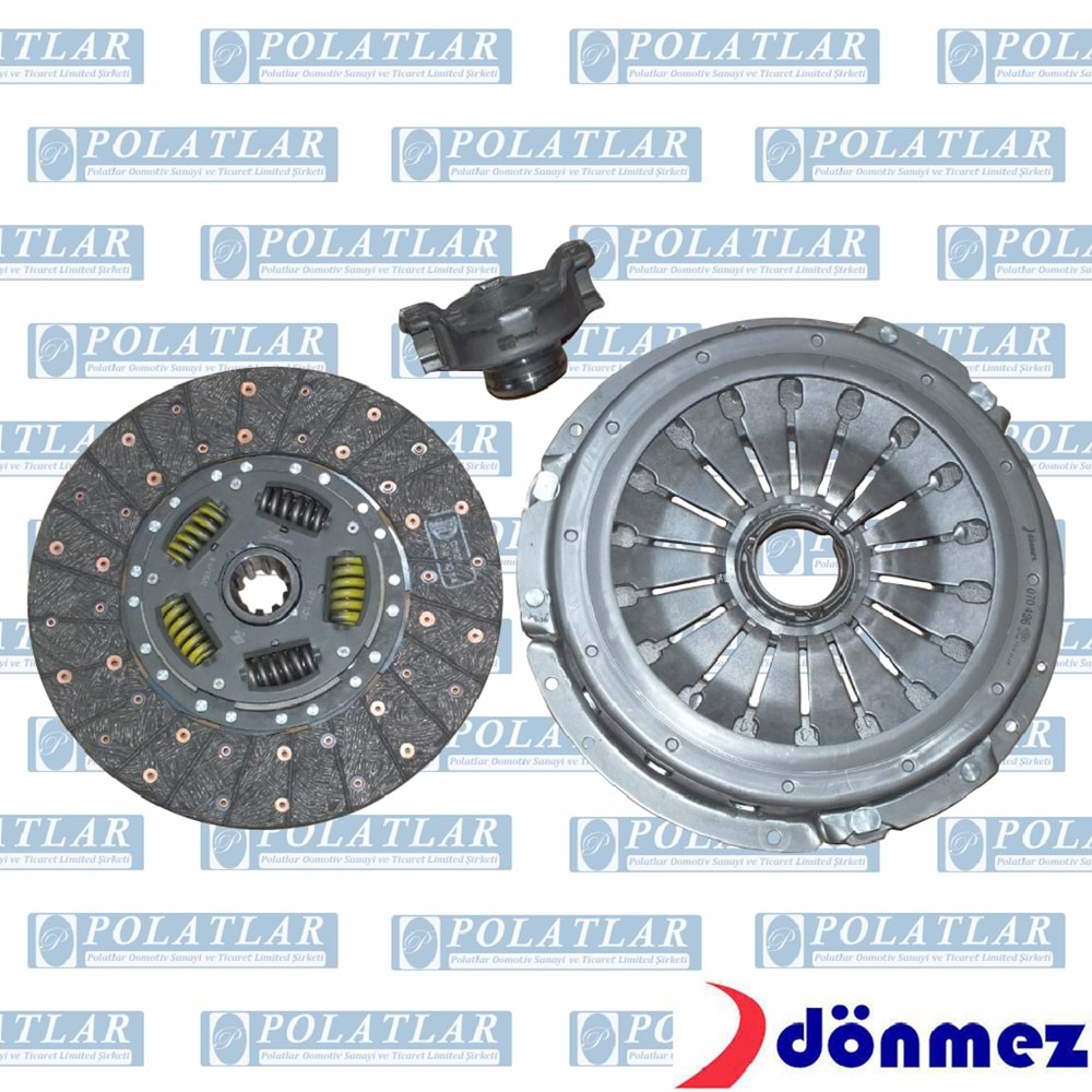 İVECO EUROBUS DEBRİYAJ BASKI BALATA RULMAN SET 3 LÜ 310628