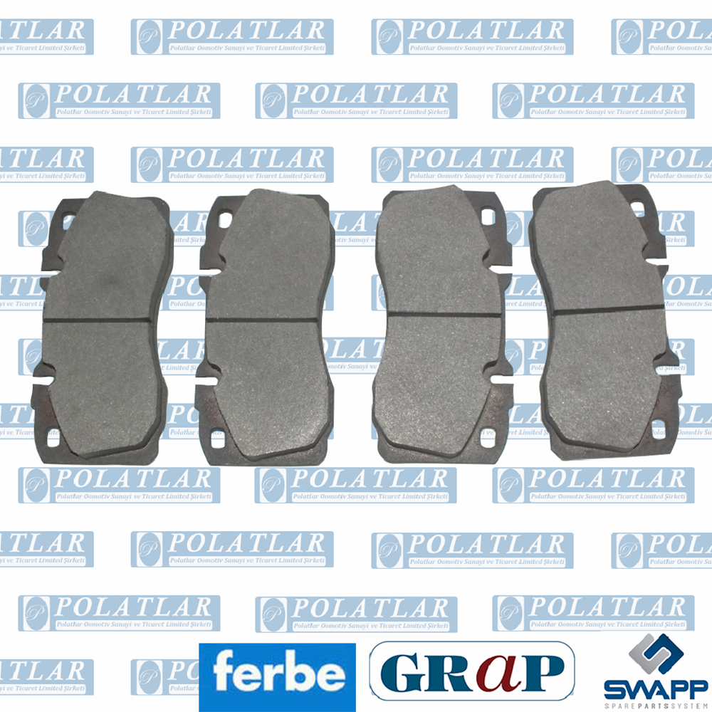 İVECO DAİLY C15 FREN DİSK BALATA TAKIMI ÖN (3994)(2009>14) 65C15/70C15