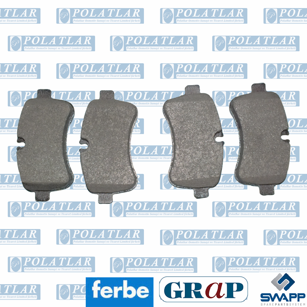 İVECO DAİLY C15 FREN DİSK BALATA TAKIMI ARKA (4092)(2006>11) 35C15