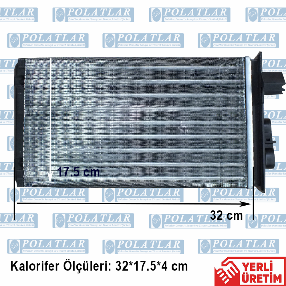 İVECO EUROCARGO KALORİFER ISITICI PETEK (32*17.5*4 CM)