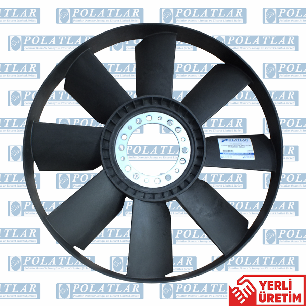 EUROCARGO MOTOR 4CYL RADYATÖR PERVANE 8 KANAT (ÇAP-60CM) 504029737