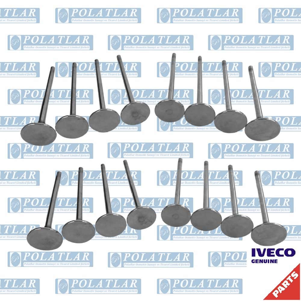 İVECO DAİLY C13 MOTOR 2.3 SUBAP EMME EGZOZ TK (16LI)