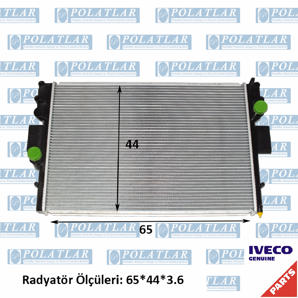 İVECO DAİLY C15 MOTOR 3.0 (E4) SU RADYATÖR KOMPLE