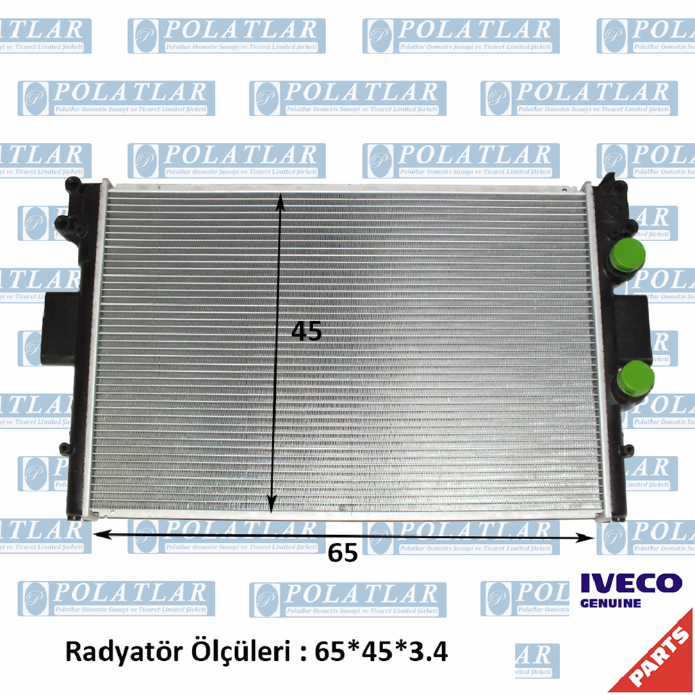 İVECO DAİLY C13 MOTOR 2.3 SU RADYATÖR KOMPLE