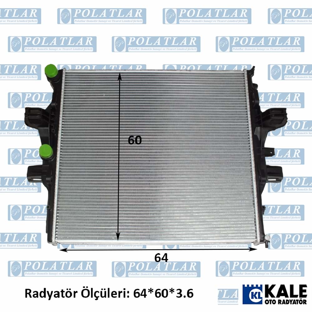 İVECO DAİLY C17 MOTOR 3.0 (E5) SU RADYATÖR KOMPLE