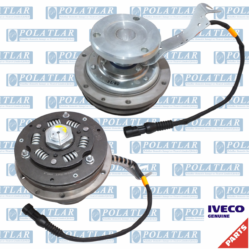 EUROCARGO MOTOR 4CYL RADYATÖR SOĞUTMA FAN VİSKO E6 KABLOLU 5801872173