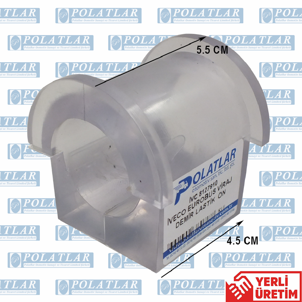 İVECO EUROBUS VİRAJ DEMİR LASTİK ÖN 8127381