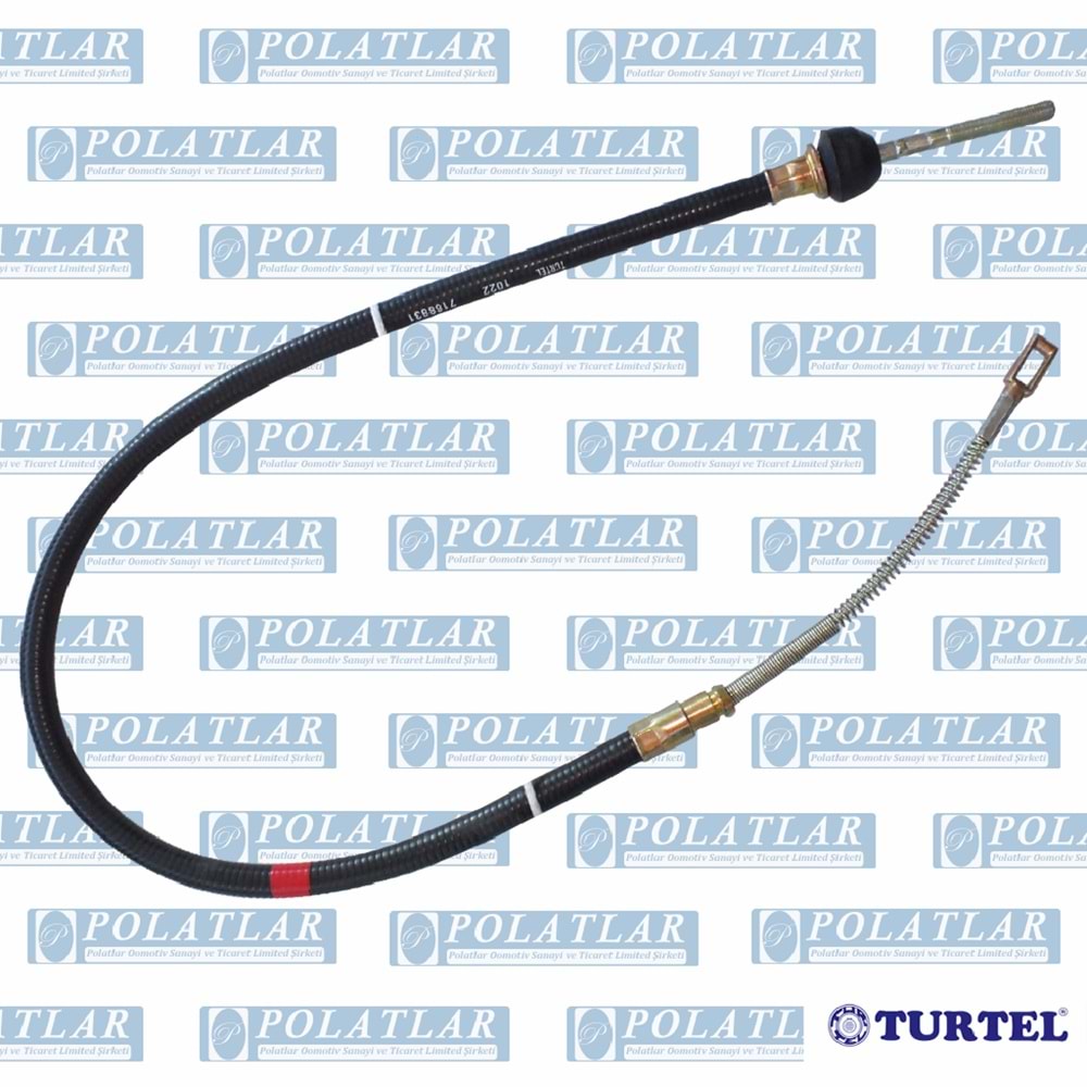 İVECO 65-9/35-9 EL FREN TELİ SAĞ ARKA YAYLI (1190 MM)