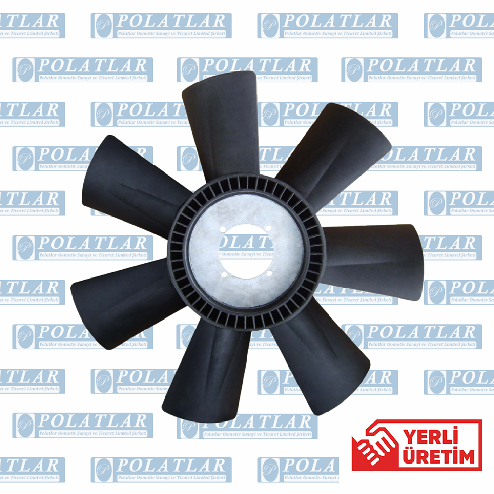 İVECO EUROBUS MOTOR RADYATÖR PERVANE (4 DELİK)