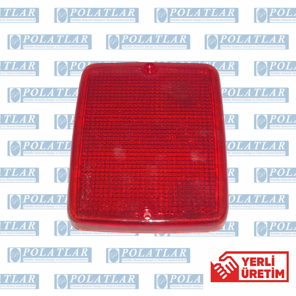 İVECO M23/M29 KARE STOP CAMI KIRMIZI