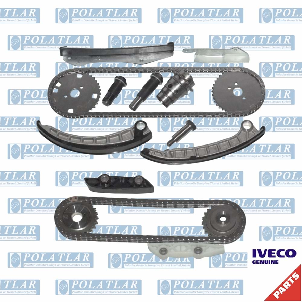 İVECO DAİLY C15 MOTOR 3.0 EKSANTRİK ZİNCİR SET (E4) (KOMPLE)