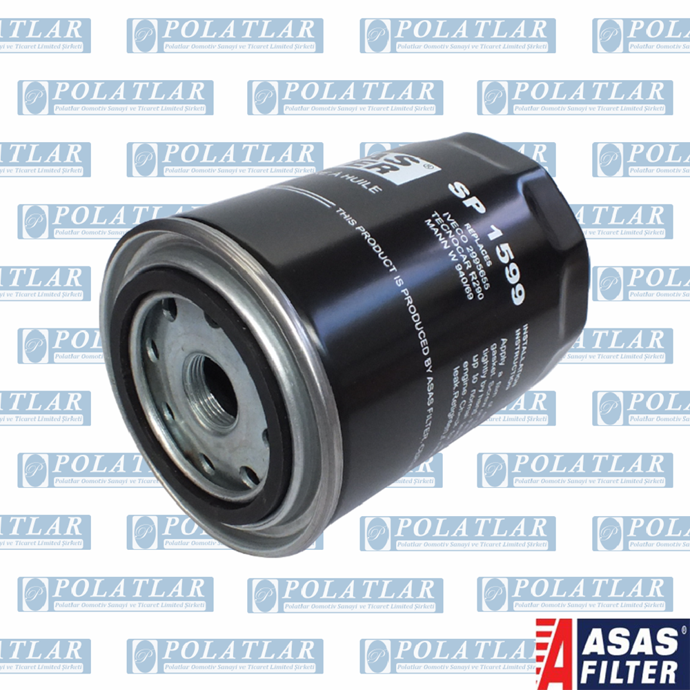 İVECO DAİLY C15 3.0 YAĞ FİLTRE (E4/E5/E6) 2995655