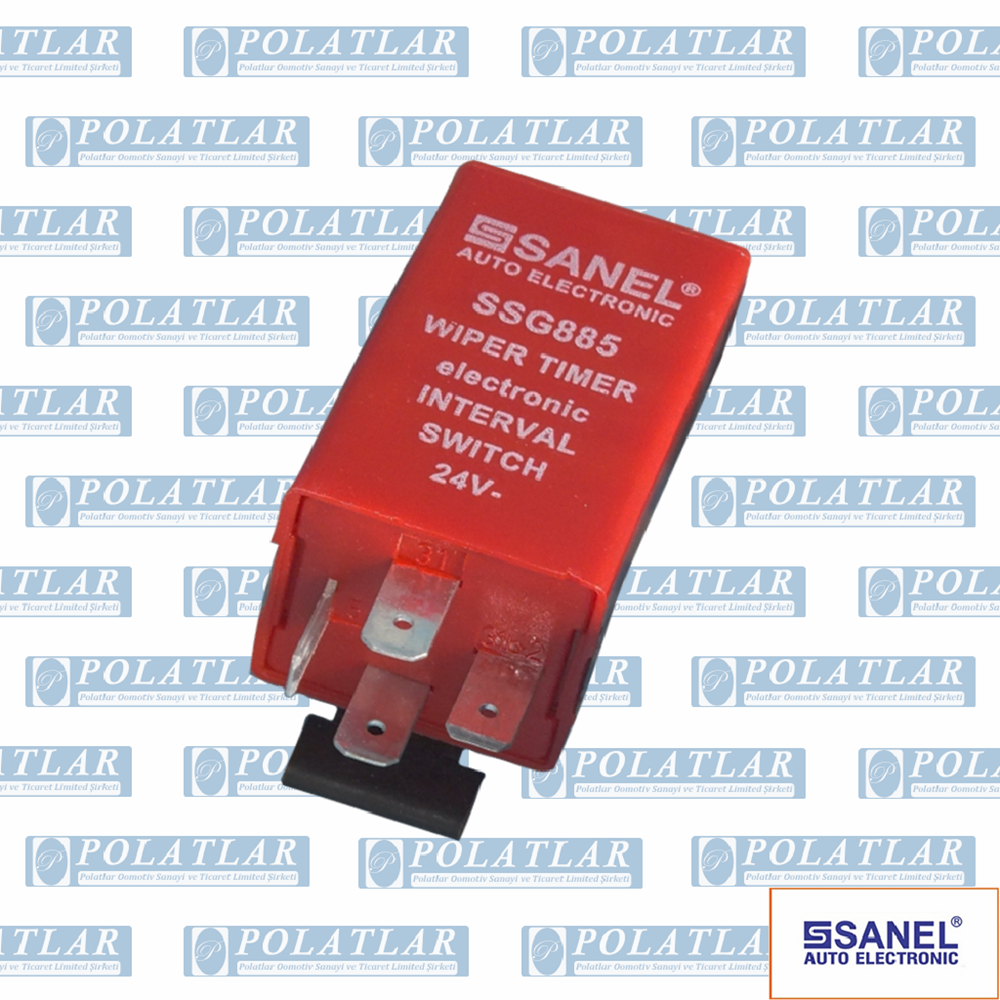 İVECO 120-14 CAM SİLECEK ROLESİ 4 FİŞLİ 24V
