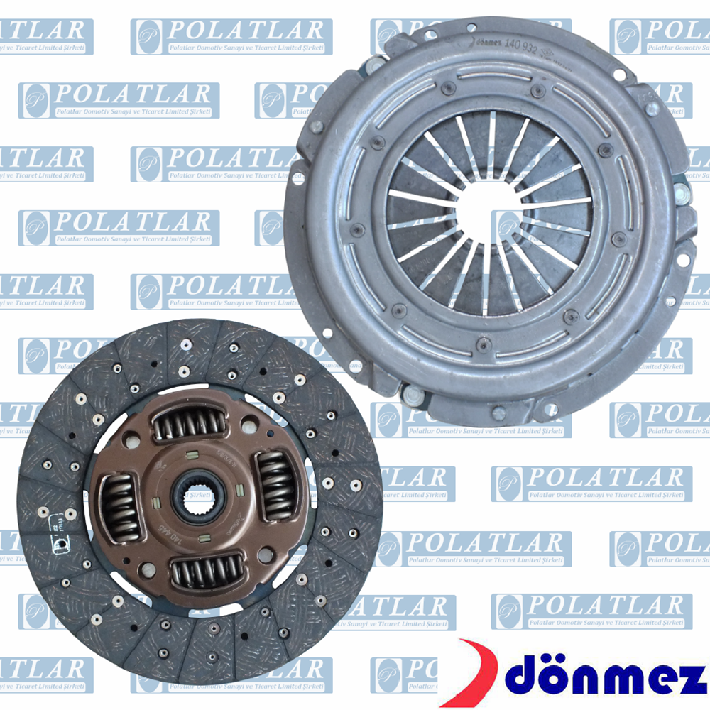 KARSAN JEST DEBRİYAJ BASKI BALATA SET 2Lİ