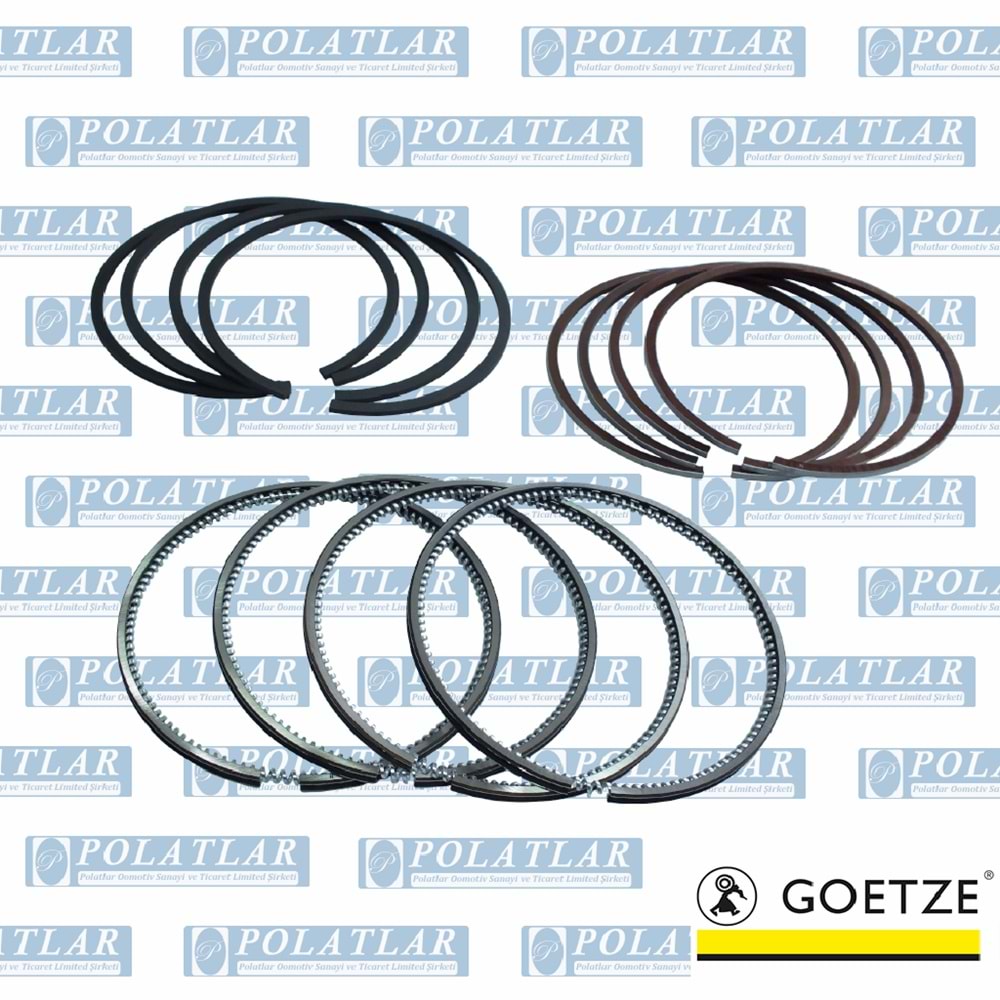 CANTER 444 MOTOR 4D31 PİSTON SEGMANI TK (STD)(1.00 MM)