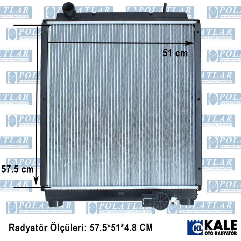 CANTER 859 FUSO E5 MOTOR SU RADYATÖR KOMPLE ORJİNAL TİP