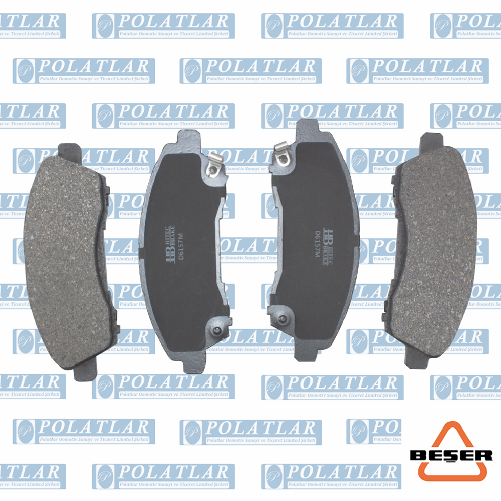 CANTER TFA35 E5 FREN DİSK BALATA TAKIMI ARKA (4245)