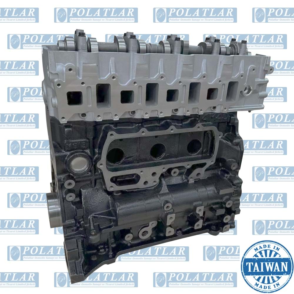 CANTER 711 MOTOR 4M40 KOMPLE KULE SANDIK MOTOR (YARIM SERVİS)