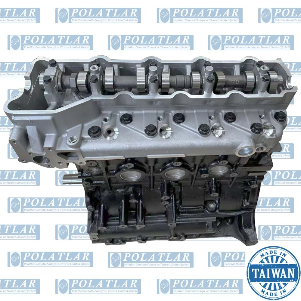 CANTER 711 MOTOR 4M40 KOMPLE KULE SANDIK MOTOR (YARIM SERVİS)