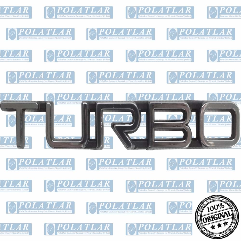 CANTER TURBO YAZISI LOGO