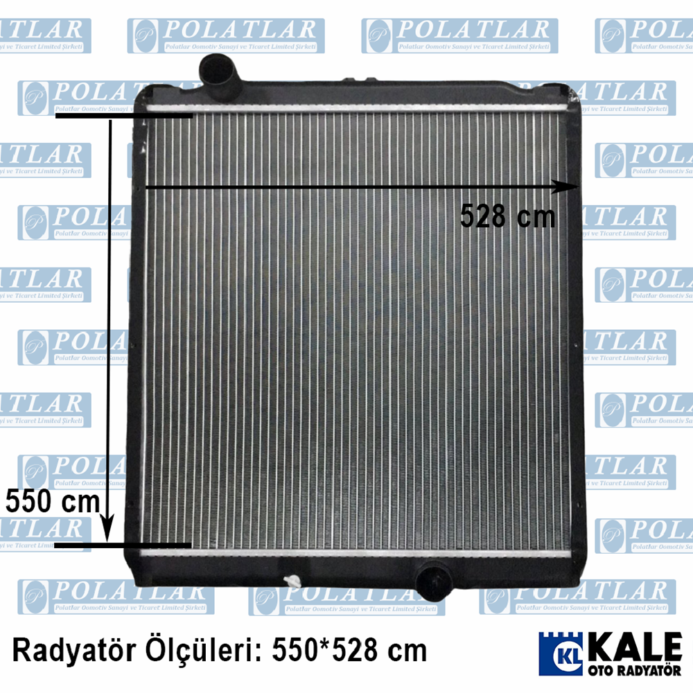 CANTER 659 MOTOR 4D34 SU RADYATÖR KOMPLE (ALÜMİNYUM)