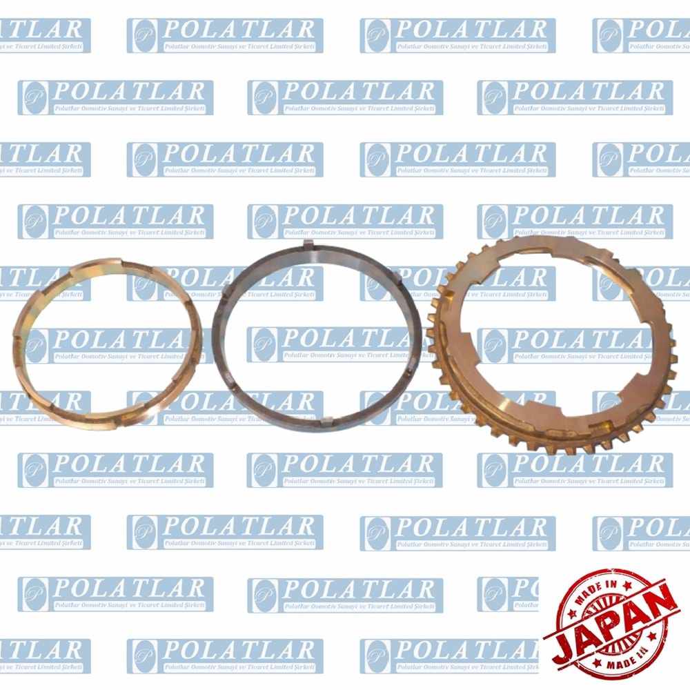 CANTER 859 E4 ŞANZIMAN SENKROMEÇ 6. VİTES HALKA 3 LÜ SET