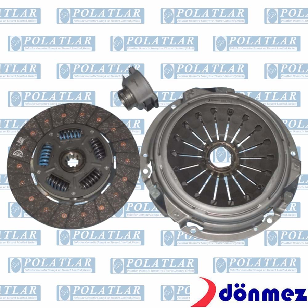 OTOKAR M2010 DEBRİYAJ BASKI BALATA RULMAN SET 3LÜ 12F00-22030-AA