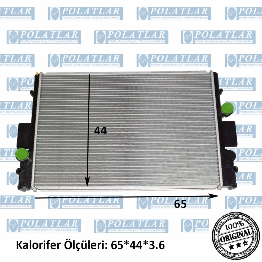 OTOKAR M2010 MOTOR SU RADYATÖR KOMPLE